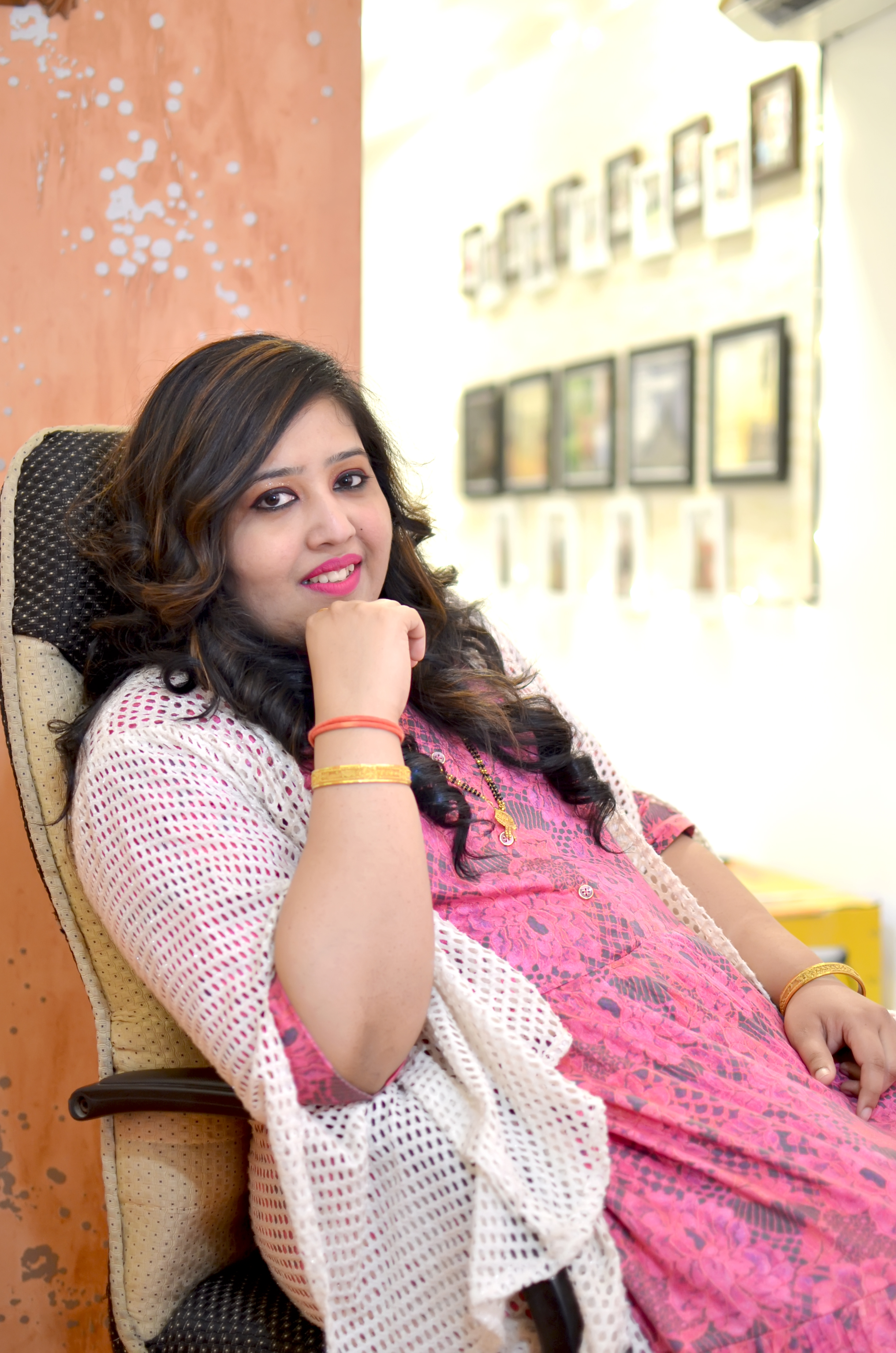 Aditi Jaiswal at the British Academy training centre